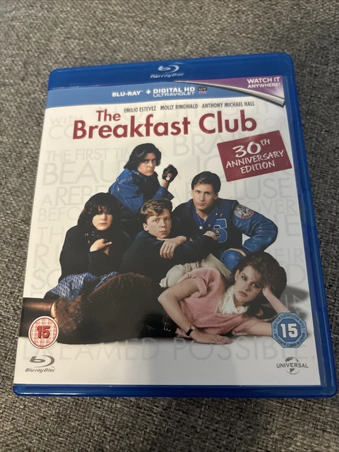 THE BREAKFAST CLUB - 30th Anniversary Edition Blu-Ray Cult Classic EUR ...
