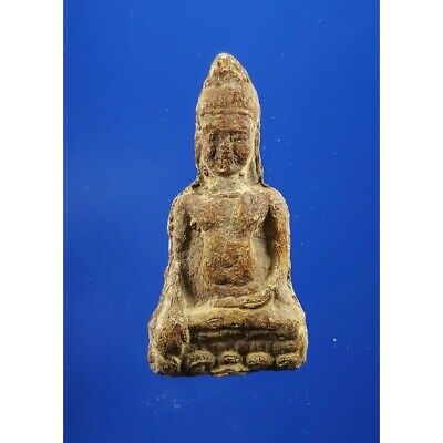 Phra Ruang Huyan Lopburi Khmer Buddha Talisman Ancient Thai Buddhist Amulet