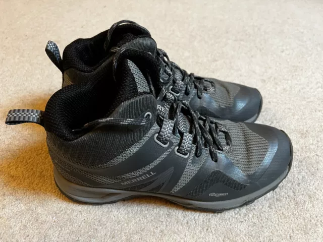 Merrell MQM Flex 2 Gore Tex Damen Mittelschuhe in grau - Größe 6