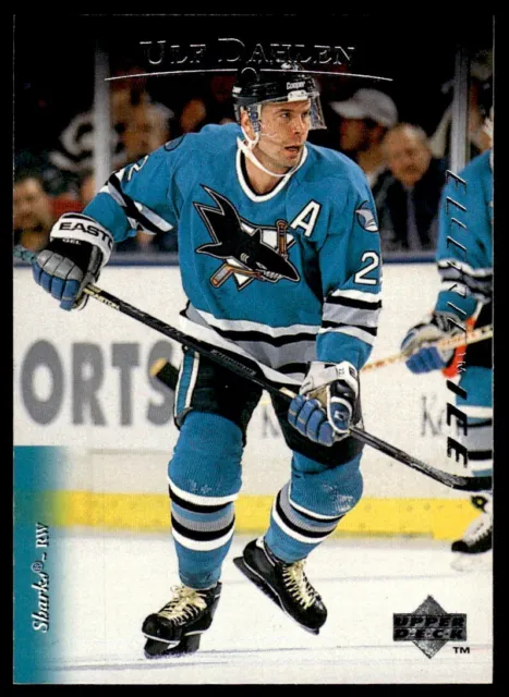 1995-96 Upper Deck Electric Ice Ulf Dahlen San Jose Sharks #381 R7