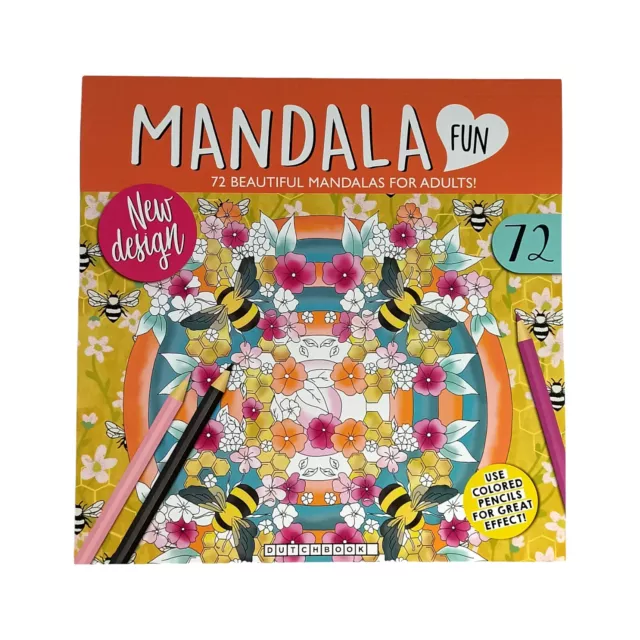 Mandala Fun Malbuch - Für Erwachsene - 72 Mandala Motive - Ausmalspass