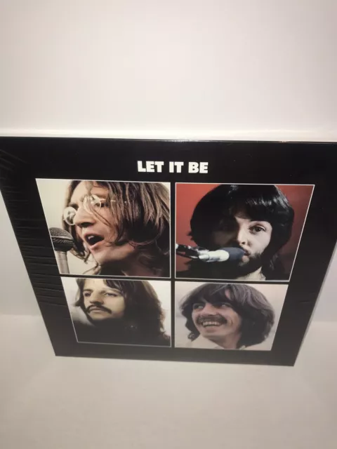 Let it Be The Beatles vinyl with poster