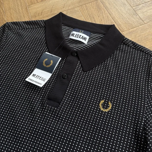 Chemise Tricotée Fred Perry édition Limitée Miles Kane - Taille L - Occasion Parfait état