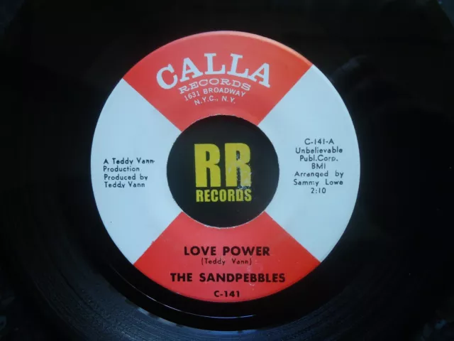 The Sandpebbles - Love Power Us Calla  Soul