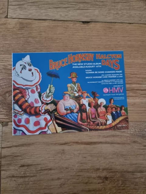 TNEWM28 ADVERT 5X8 Bruce Hornsby: 'Halcyon Days' Studio Album £8.99 ...