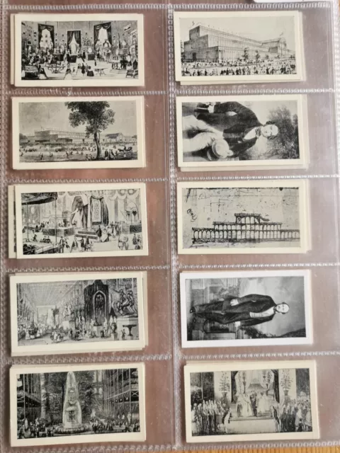 Crystal Palace Souvenir Cards 1937 (40 CARDS) Excellent Condition