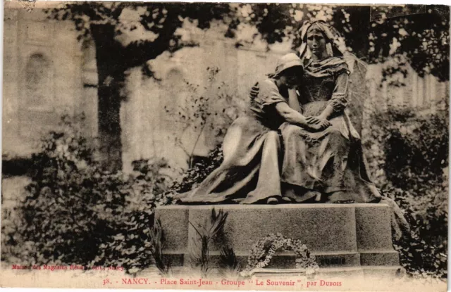 CPA Nancy-Place Saint Jean-Groupe "Le Souvenir" by Dubois (187195)