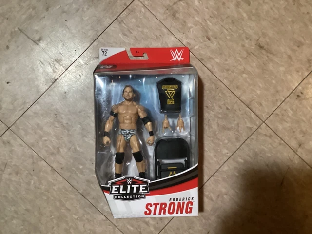 WWE ELITE RODERICK STRONG FIGURE SERIES 72 UNDISPUTED ERA CHAIR NXT MOC aew