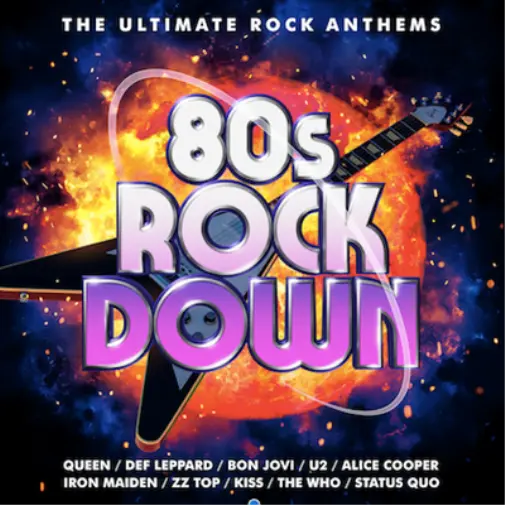 Various Artists 80's Rock Down (CD) CD
