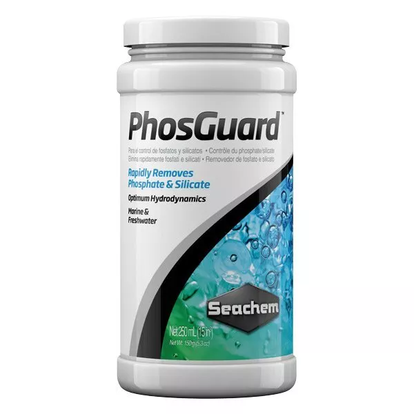 Seachem Phosguard 250ml : anti-phosphates et silicates