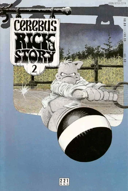 Cerebus the Aardvark #221 FN; Aardvark-Vanaheim | Dave Sim Rick's Story 2 - we c