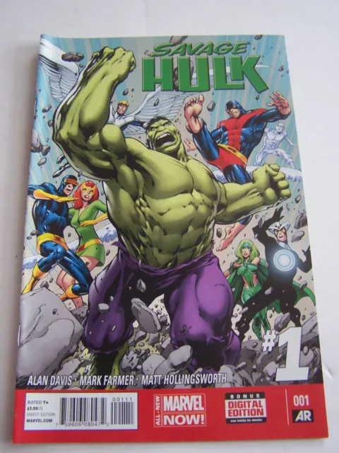 Dc Comics Marvel ,  Savage Hulk , In English N° 1 De 2014 .