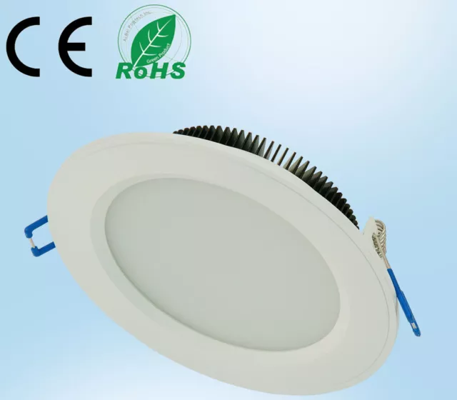 LED 3528SMD Downlight 230V 7W Vaso de Leche 3000K Focos Techo Empotrado Spot 4"