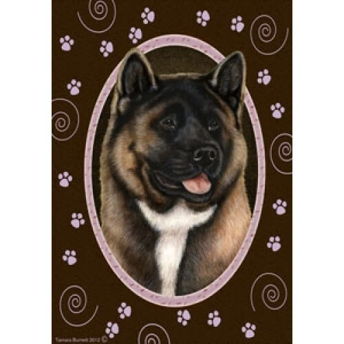 Paws House Flag - Akita 17098