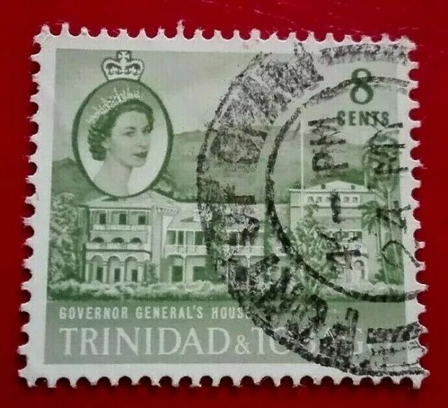 Trinidad & Tobago:1960 -1966 Queen Elizabeth II, Loca. Rare & Collectible Stamp.