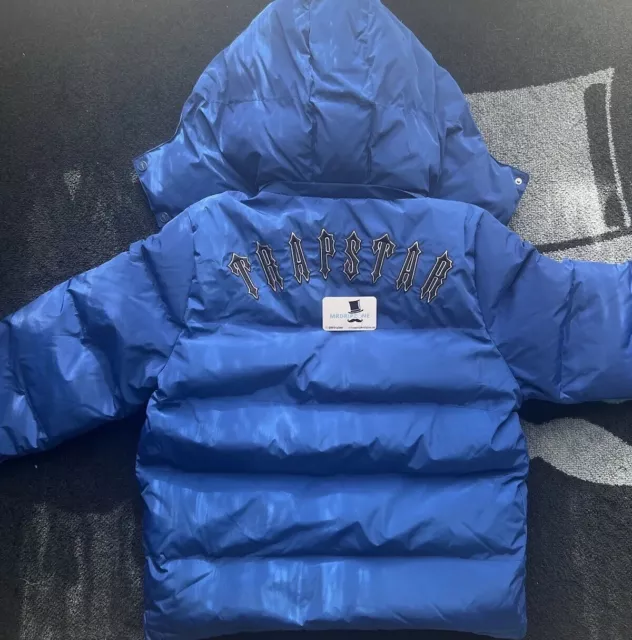 Trapstar Irongate Puffer Jacket| SIZE LARGE | BLUE| FAST DELIVERY 🚚 2