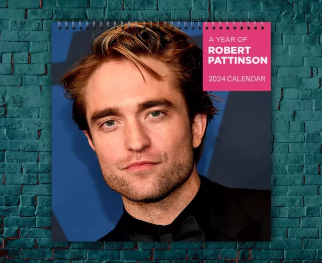 ROBERT PATTINSON CALENDAR 2024 Robert Pattinson 2024 Celebrity Wall