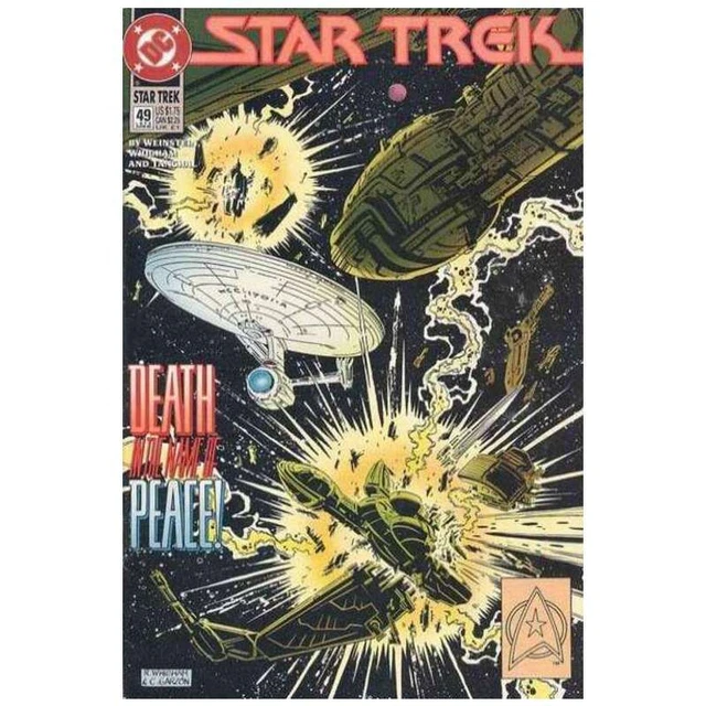 Star Trek (1989 series) #49 in Near Mint minus condition. DC comics [t/