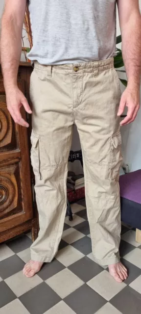 Pantalon Cargo Monoprix Homme Taille 44 Peu Porté