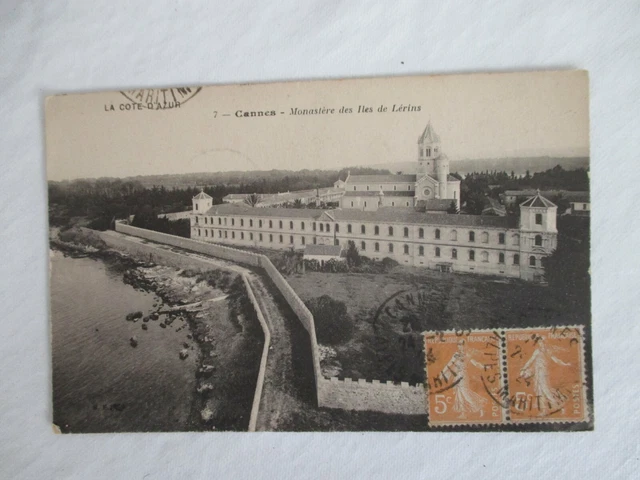 CPA 06 - PROMENADE DE NICE à CANNES (ALPES-MARITIMES) ÉCRITE