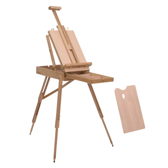 Tripod Art Easel Wooden Drawing Board Artist Workstation Folding French Sketch