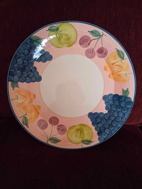 A. SANTOS PORTUGAL 657-42 Hand Painted 16.5in Diameter Serving
