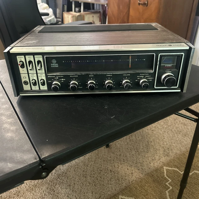 GE MODEL RA200A Vintage Quadraphonic AM/FM Stereo Receiver Tested And ...