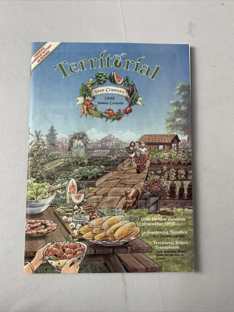 Territorial Seed Company 1998 Gardening Catalog - Flower and Garden