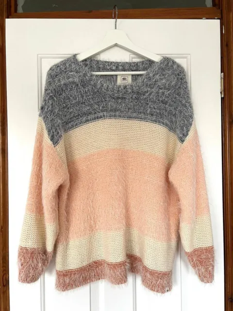 RIP CURL women's jumper relaxed wool blend size M