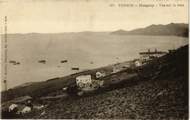CPA AK VIETNAM INDOCHINE-Tonkin-Honguay-Vue sur la baie (321086)