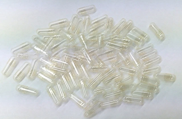 Capsule di gelatina vuote taglia 00 - Farmaceutico, Halal, Kosher