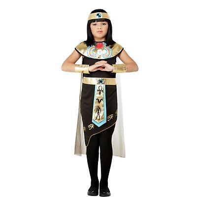 Bambine Ragazze Egiziano Principessa a Tema Vestito Costume Halloween Party