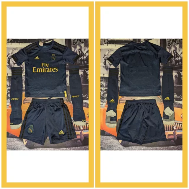 Real Madrid Football Kit Kids Age 7-8 Years