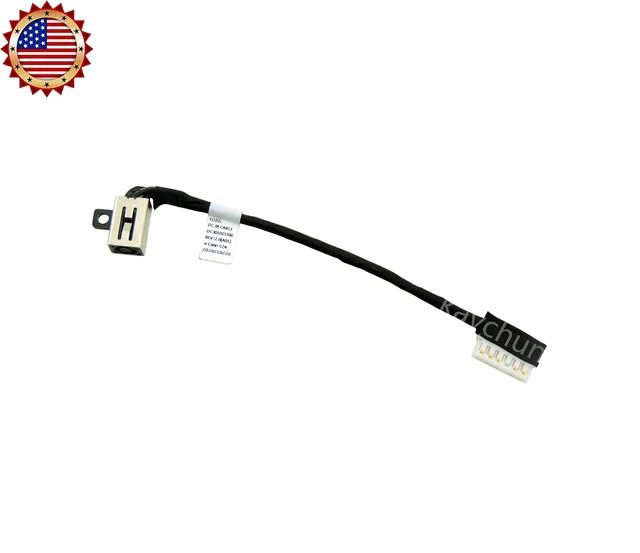 AC DC-IN PORT JACK DELL INSPIRON USB Port Board 1525 1526 48.4W032.021 - Foto 6