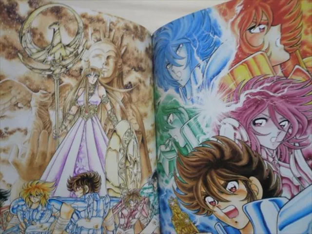 SAINT SEIYA Ilustraciones SORA Arte MASAMI KURUMADA 30 Aniversario Libro 3