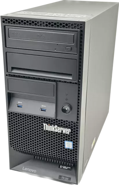 Lenovo ThinkServer TS150 Tower | Intel Xeon E3-1225 v6 | 8 GB DDR4 NO HDD | 70UB 2