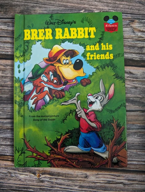 DISNEY WONDERFUL WORLD Of Reading Brer Rabbit and his Friends Song Of ...