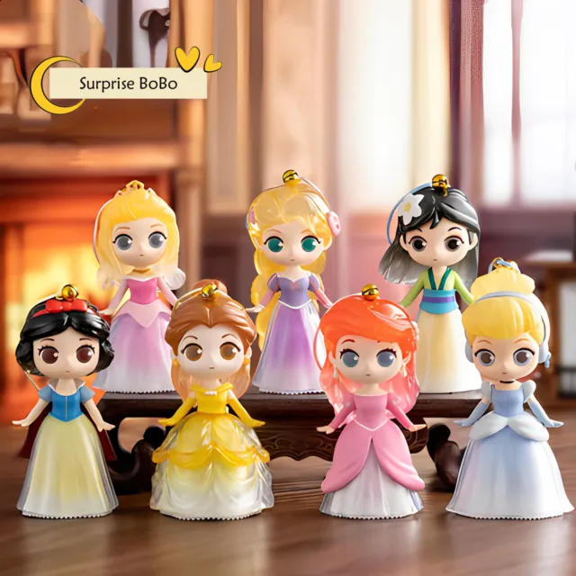 MINISO Disney Princess Wind Chime Series Blind Box Confirmed Figure Hot Toy Gift