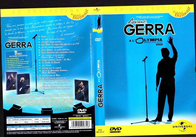 DVD Laurent Gerra - A l'Olympia 2002 | Comedie | Lemaus