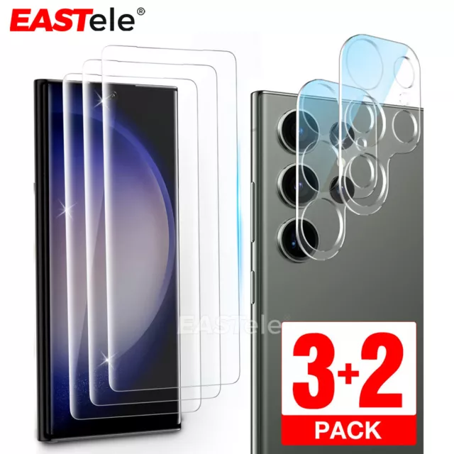 3X For Samsung Galaxy S24 S23 S22 Plus Ultra 5G S21 Hydrogel Screen Protector