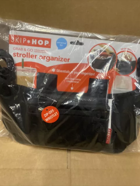 Skip Hop Grab and Go Stroller Organizer - Black NEW