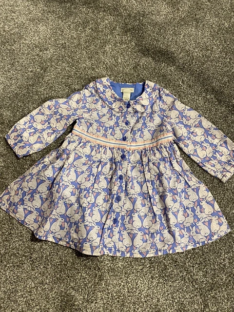 Bellissimo abito monsone bambina 6-12 m e due pacchi 1 9-12 m 12-18 m
