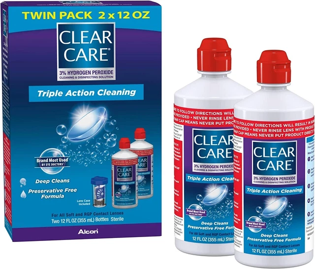 CLEAR CARE TRIPLE Action Contact Lens Clean & Disinfecting Solution