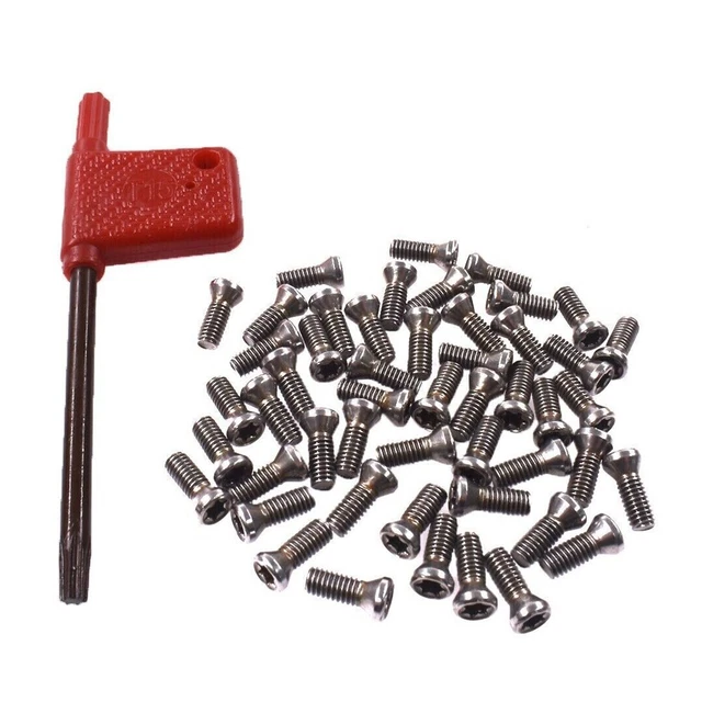 10 Vis M3x8mm Torx Uxcell - Pour Fraises Carbure, CNC