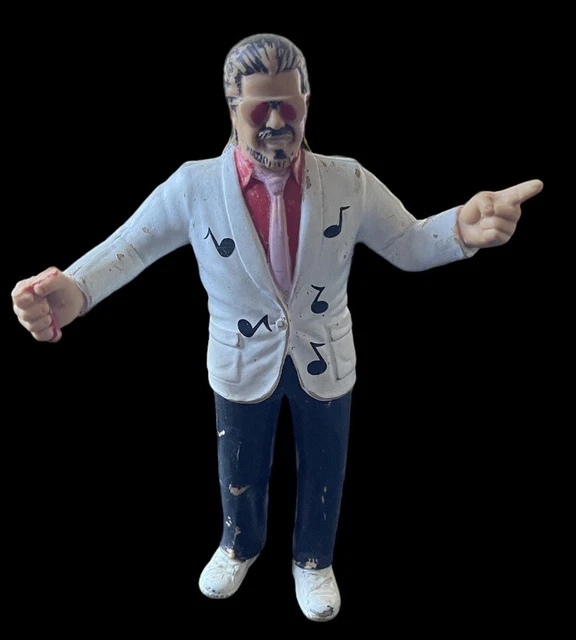 Jimmy Hart Wrestling Figure 1986 Titan Sports Mouth of South WWF NO Megaphone