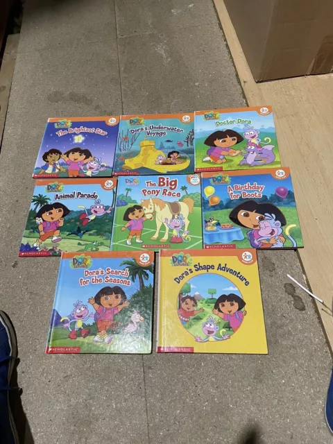 8 Dora The Explorer Books By Scholastic 1146 Picclick