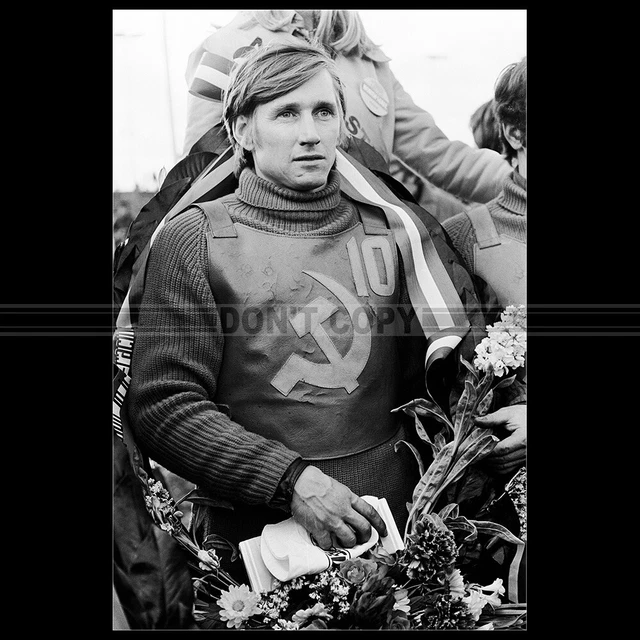 1978 Sergei Tarabanko Ice Speedway World Championship Photo M.000574