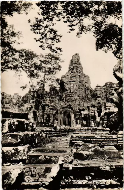 CPA AK Cambodia - Angkor-Thom - Le Bayon INDOCHINA (966977)