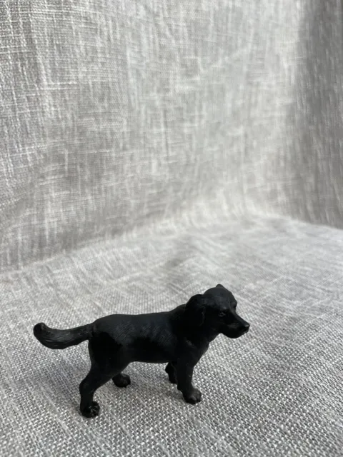 Schleich Dog BLACK LAB Labrador 2001 Figure Retired 16327