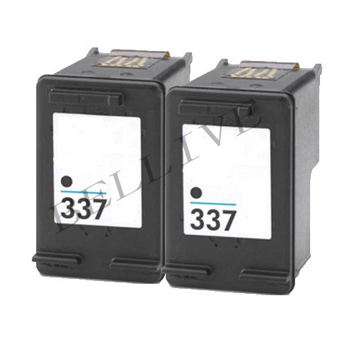 2 CARTUCCCE RIGENERATO PER HP 337 / C9364EE Photosmart 8050 2575  C4180  D5160